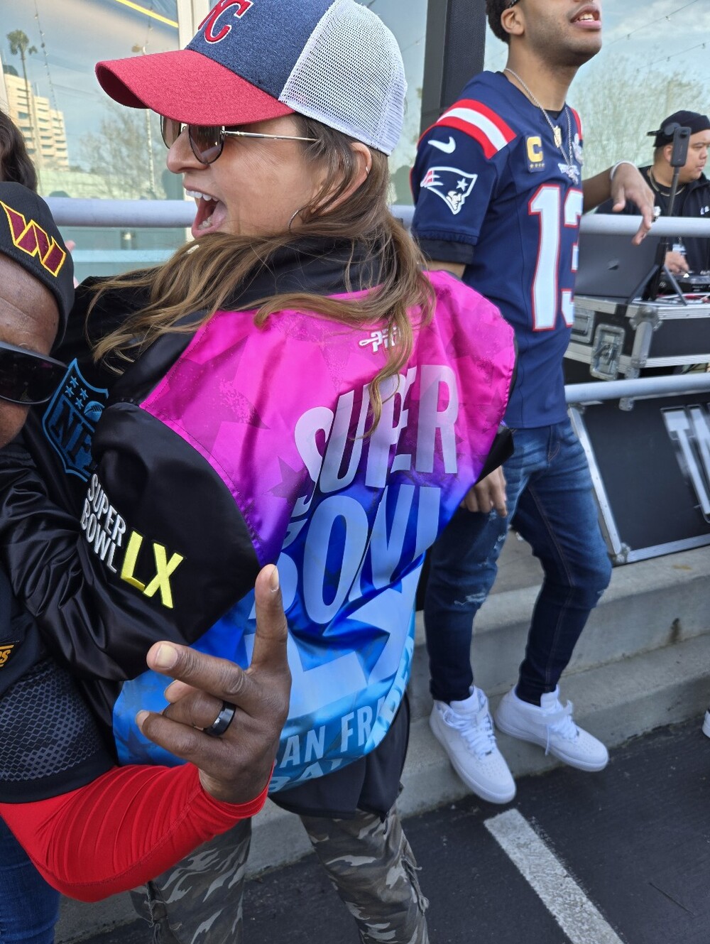 Super Bowl LX Pro Standard Ladies Satin Jacket NWT